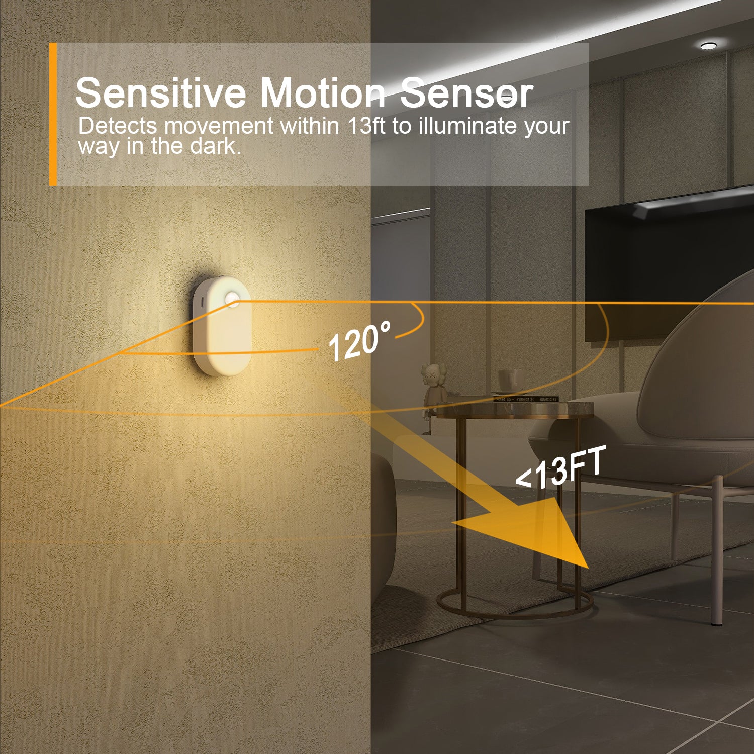 Rechargeable Motion Sensor Night Light A5125