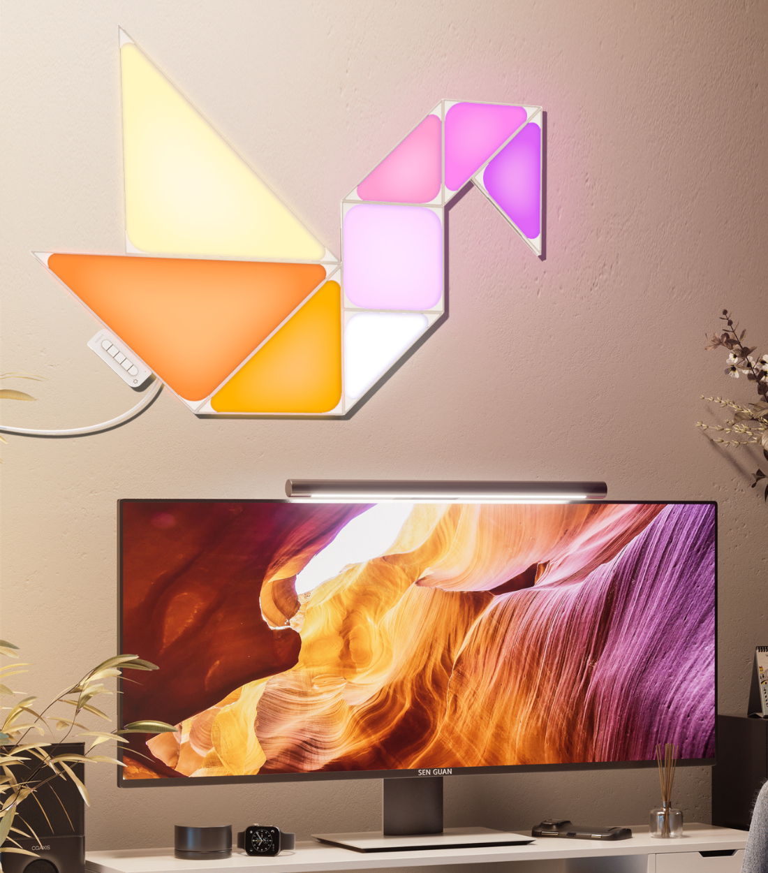 Tangram Light Panels