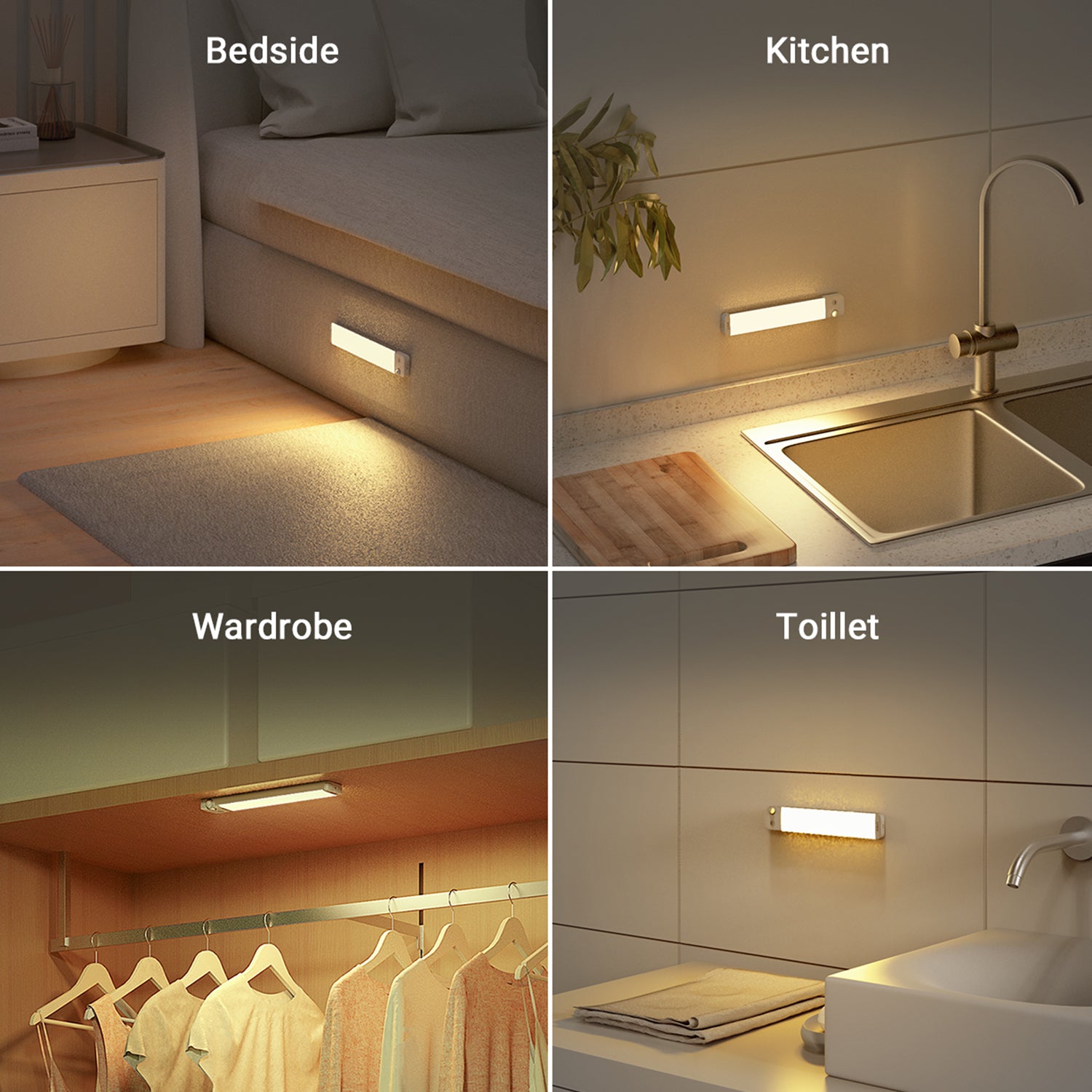 Rechargeable Motion Sensor Under Cabinet Light A5136