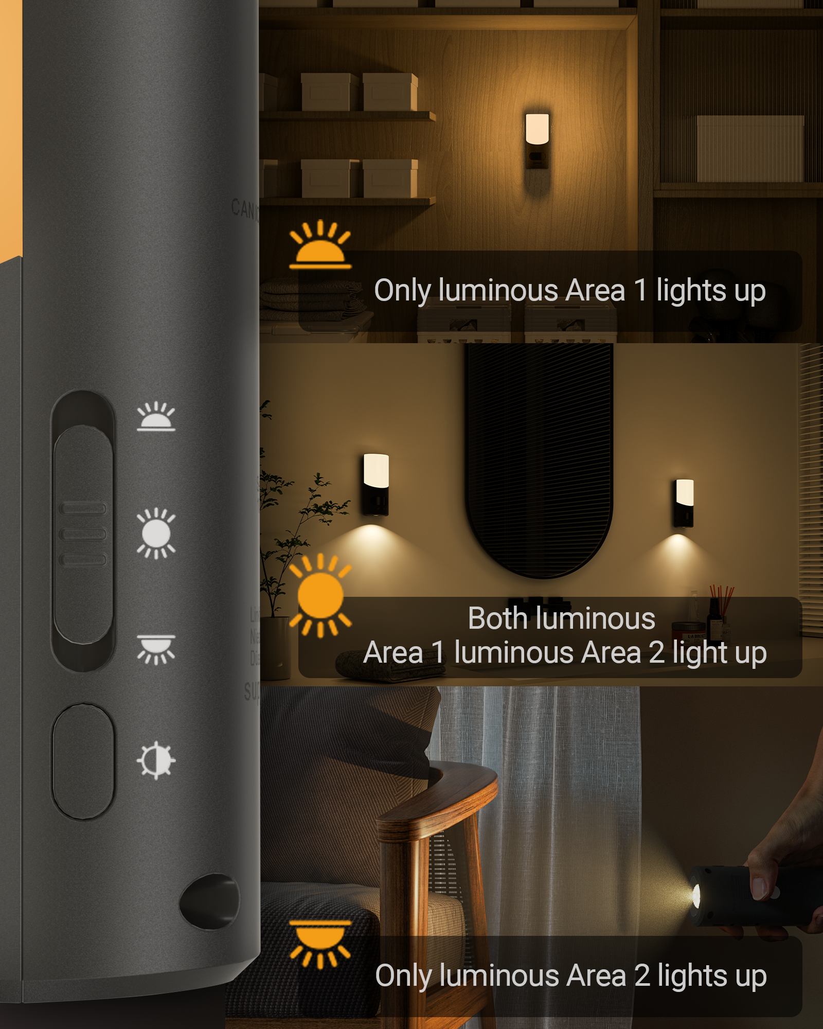 Rechargeable Motion Sensor Night Light A5127