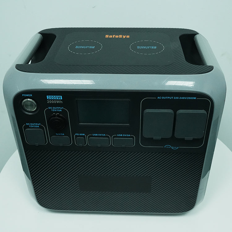 SafeSys Power Station, 510Wh, 500W output, designed for outdoor use