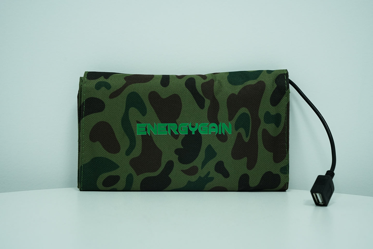 EnergyGain 10W Portable Solar Charger, USB-A, Foldable Solar Panel for Camping