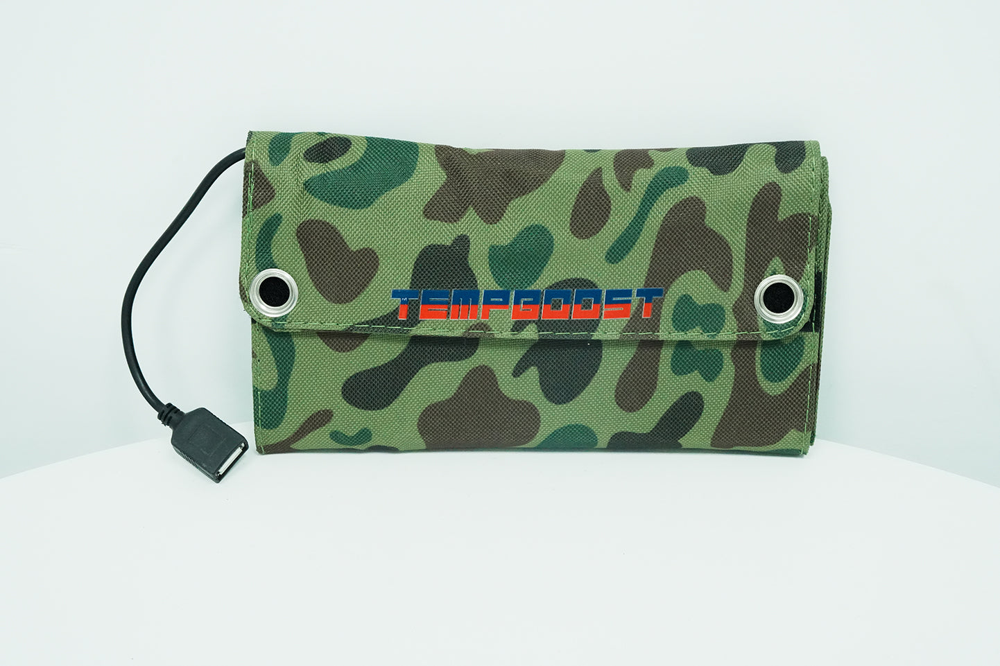 TempBoost 10W Portable Solar Charger, USB-A, Foldable Solar Panel for Camping