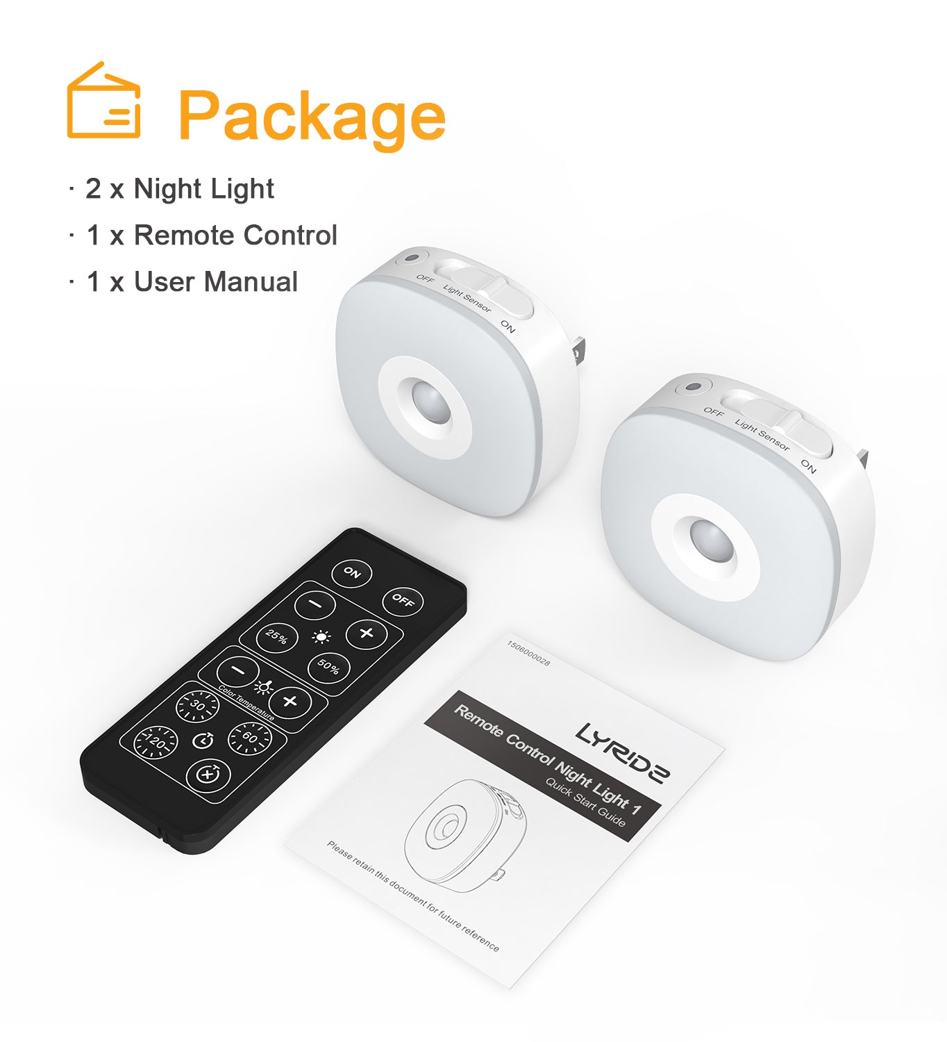 Remote Control Night Light A5113