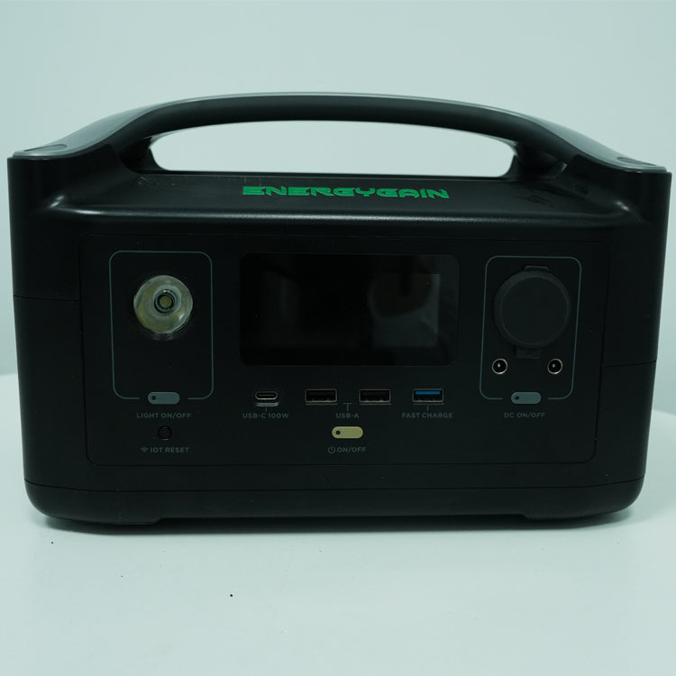 EnergyGain Power Station, 200Wh, 300W output, designed for outdoor use