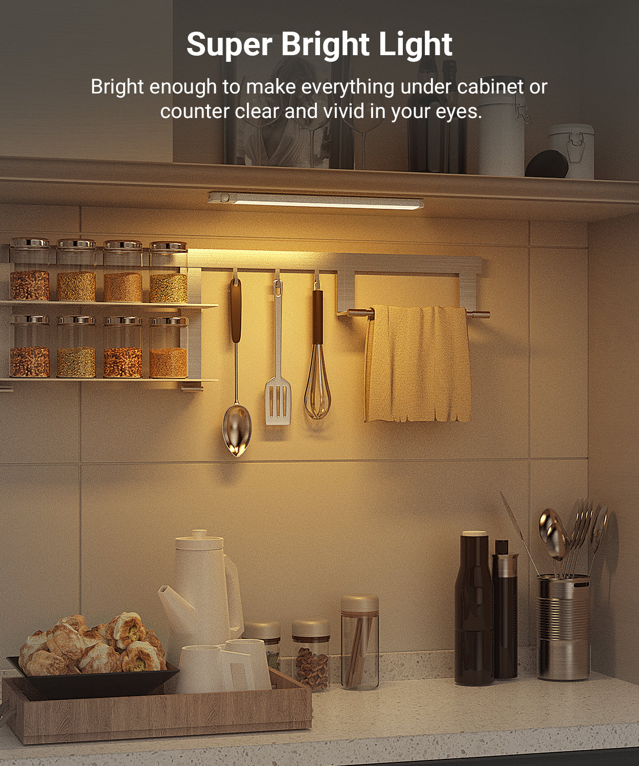 Rechargeable Motion Sensor Under Cabinet Light A5137