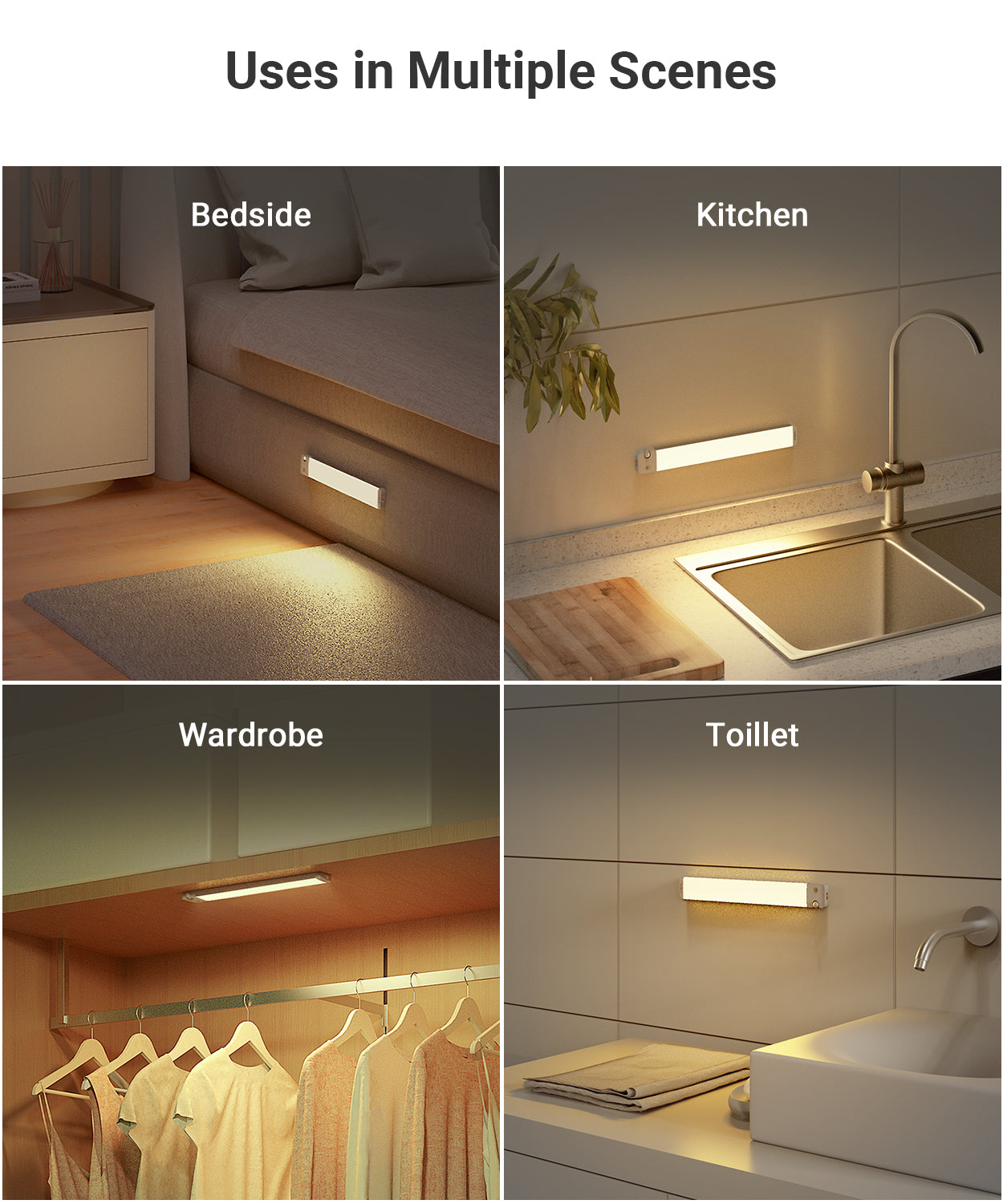 Rechargeable Motion Sensor Under Cabinet Light A5137