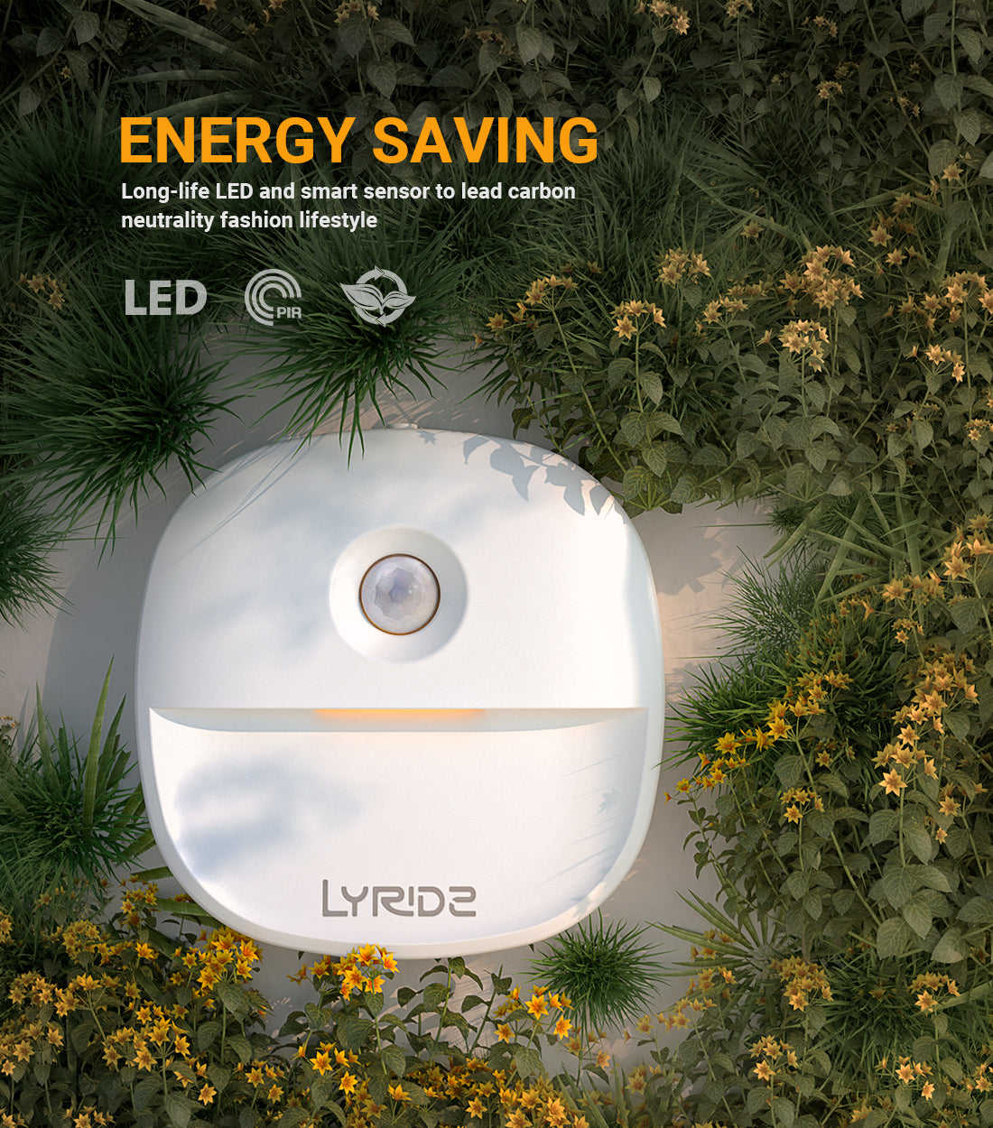 Plug-In Motion Sensor Night Light A5101