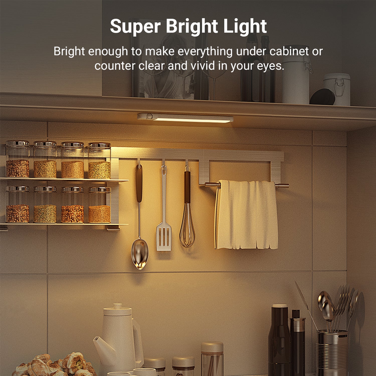 Rechargeable Motion Sensor Under Cabinet Light A5136